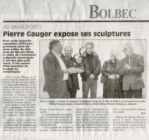 bolbec vernissage