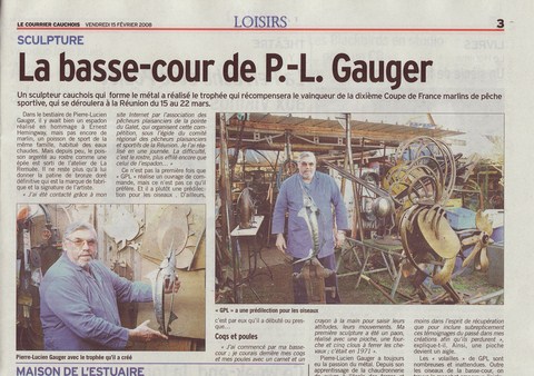 page du courrier cauchois