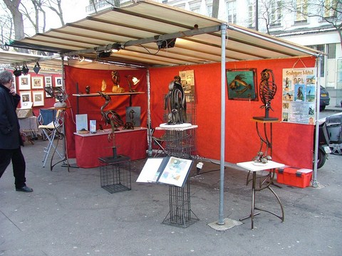 stand de gauger au marché montparnasse
