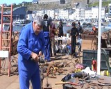 Symposium de sculpture métal à Granville