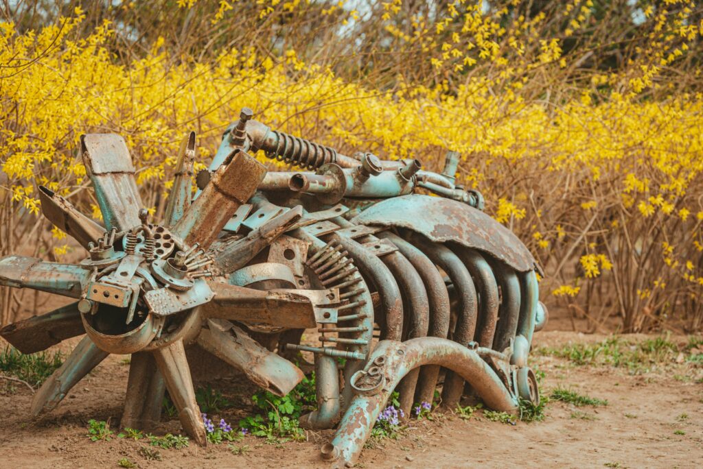 Recyclage artistique métal