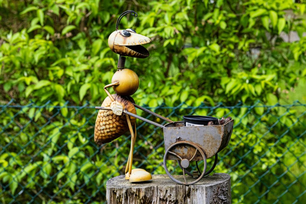 Créer une sculpture en métal recyclé