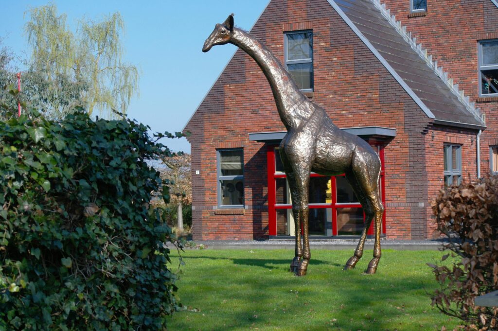 Sculpture métal animalière